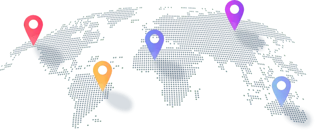 IPTV ELITE Global Server Network Map